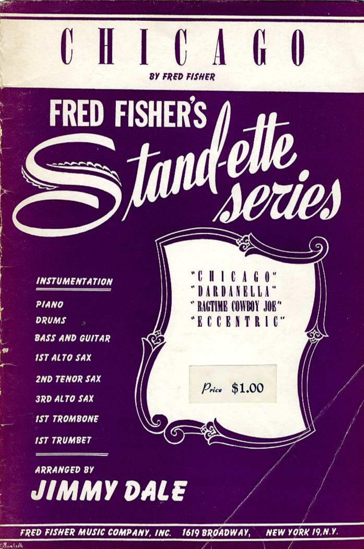 Chicago — sheet music preview