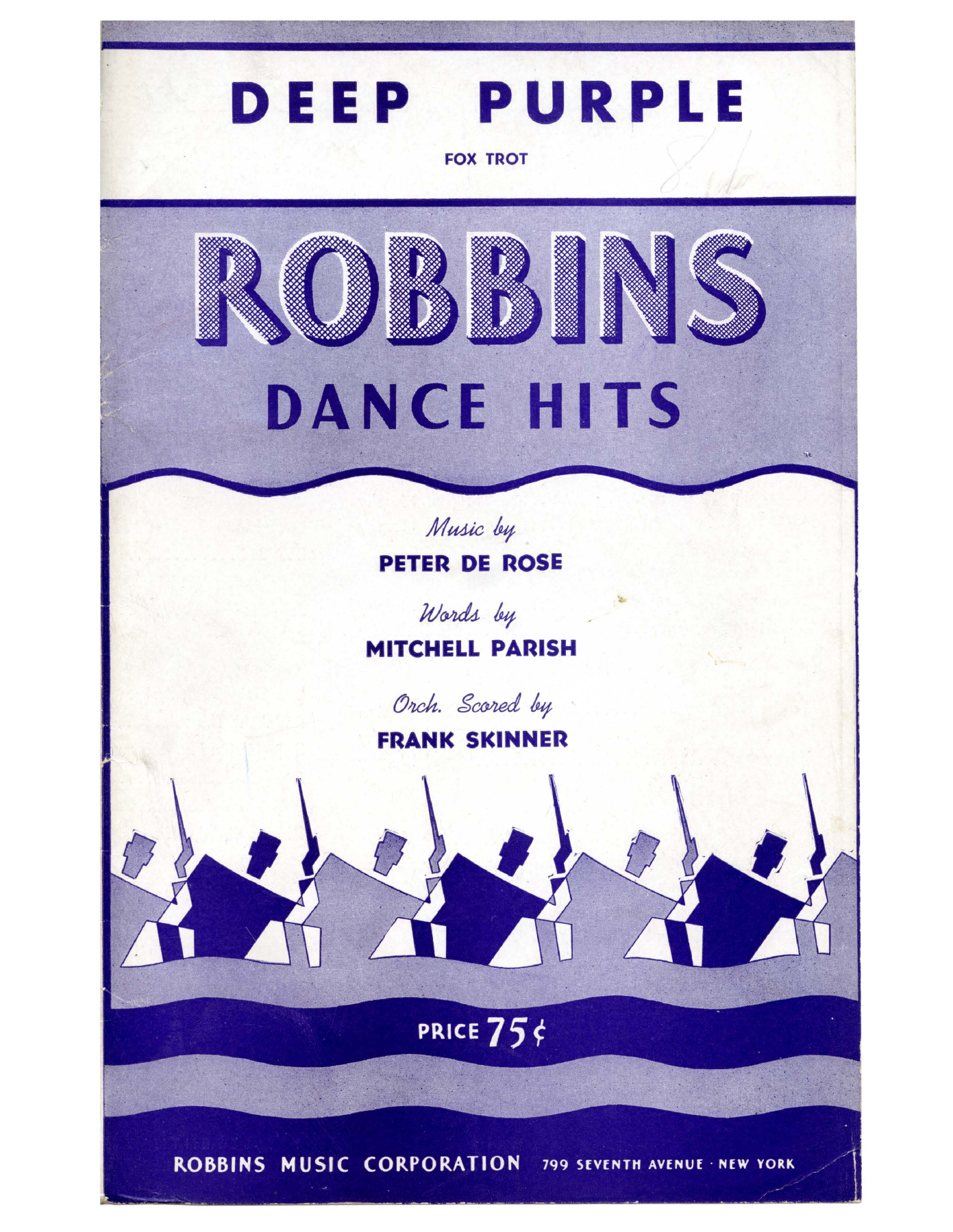 Deep Purple — sheet music preview