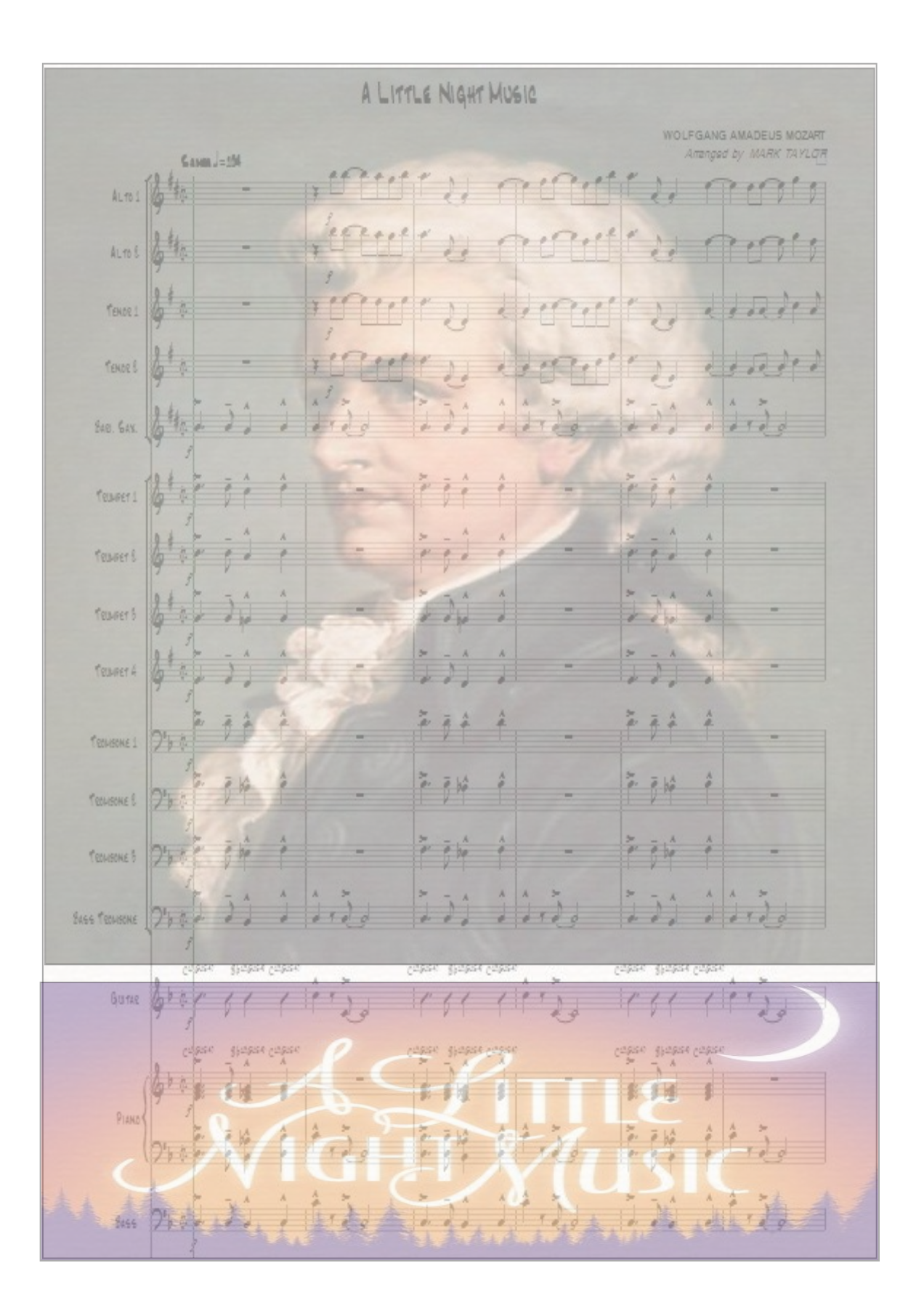 A Little Night Music — sheet music preview