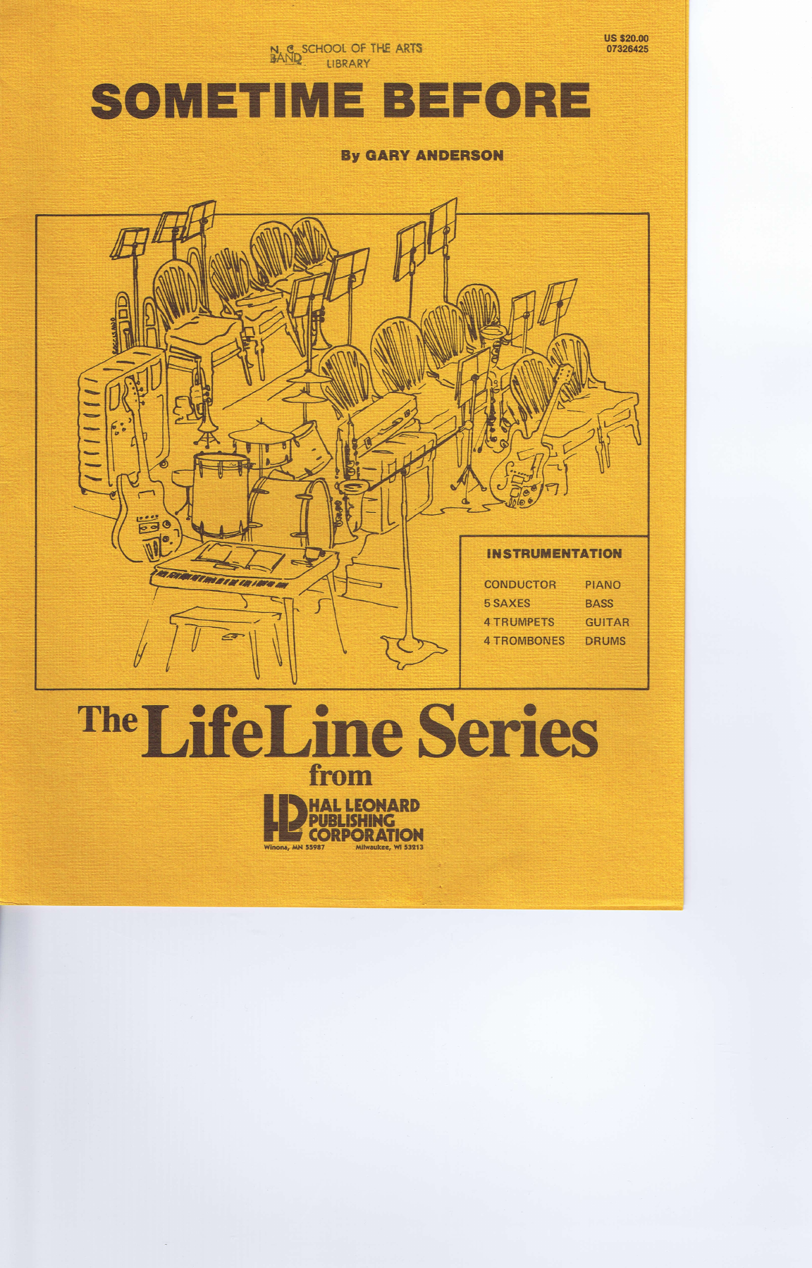 Sometime Before — sheet music preview