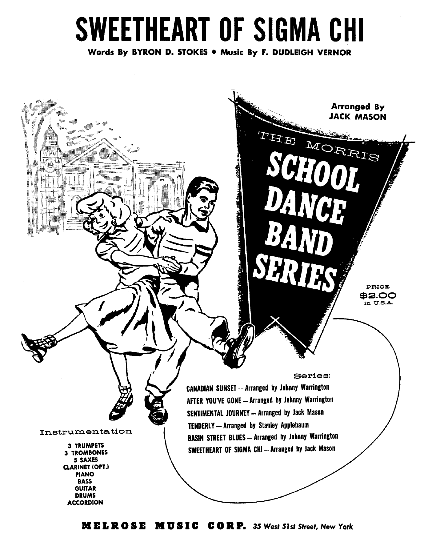 Sweetheart Of Sigma Chi — sheet music preview