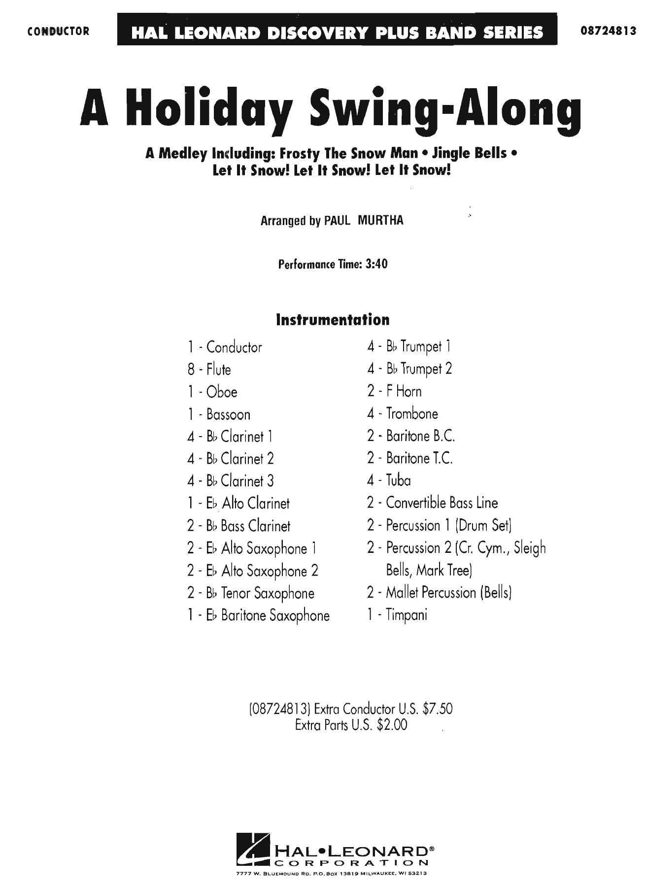 A Holiday Swing - Along — sheet music preview
