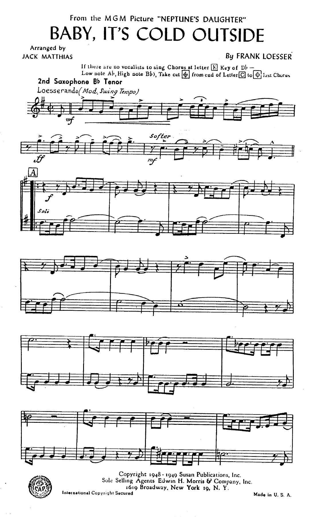 1st sax alto pg4 — sheet music preview