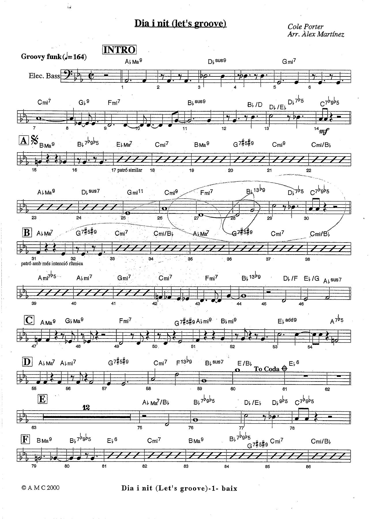 dia i nit BAIX — sheet music preview