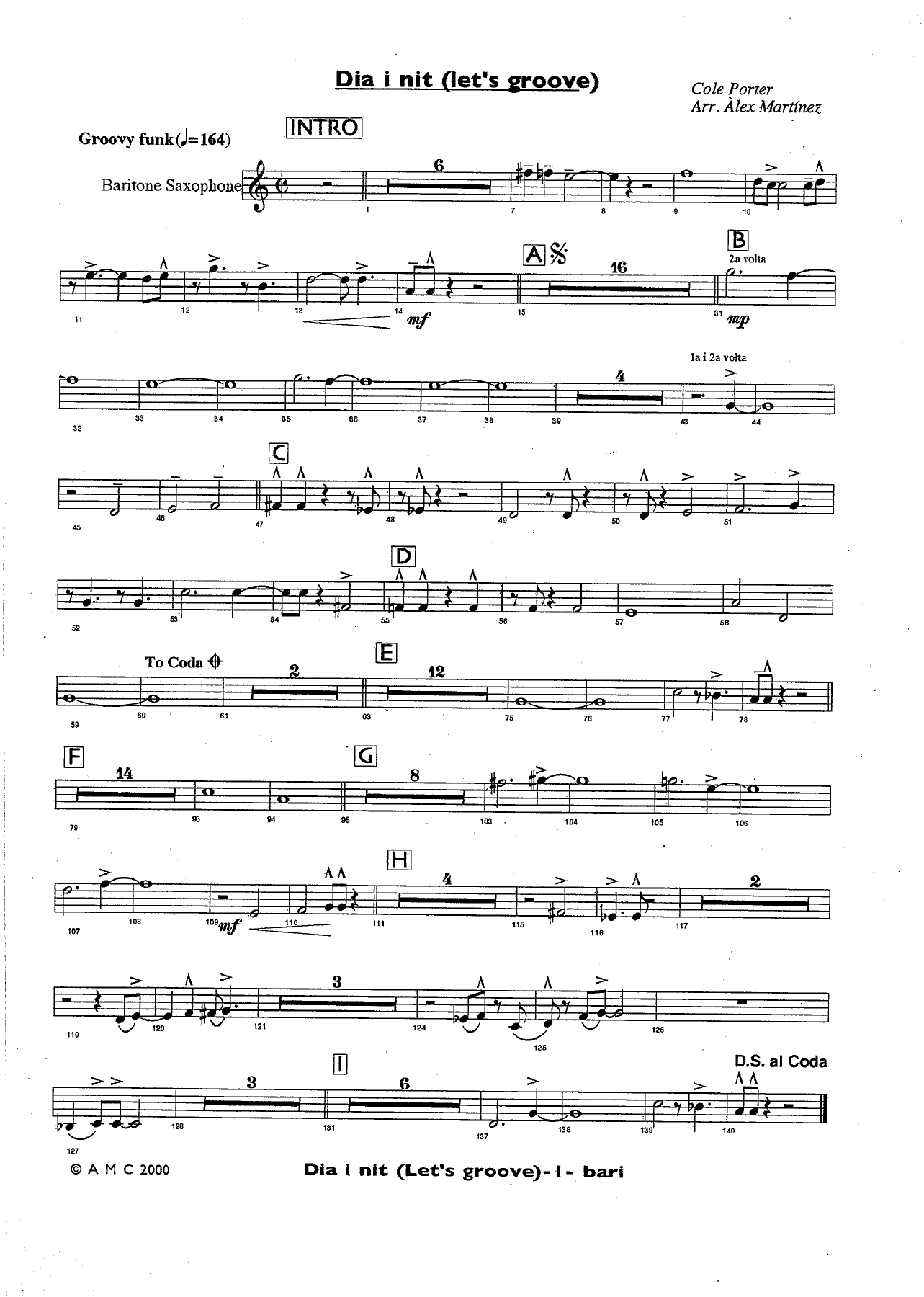 dia i nit BARITON — sheet music preview