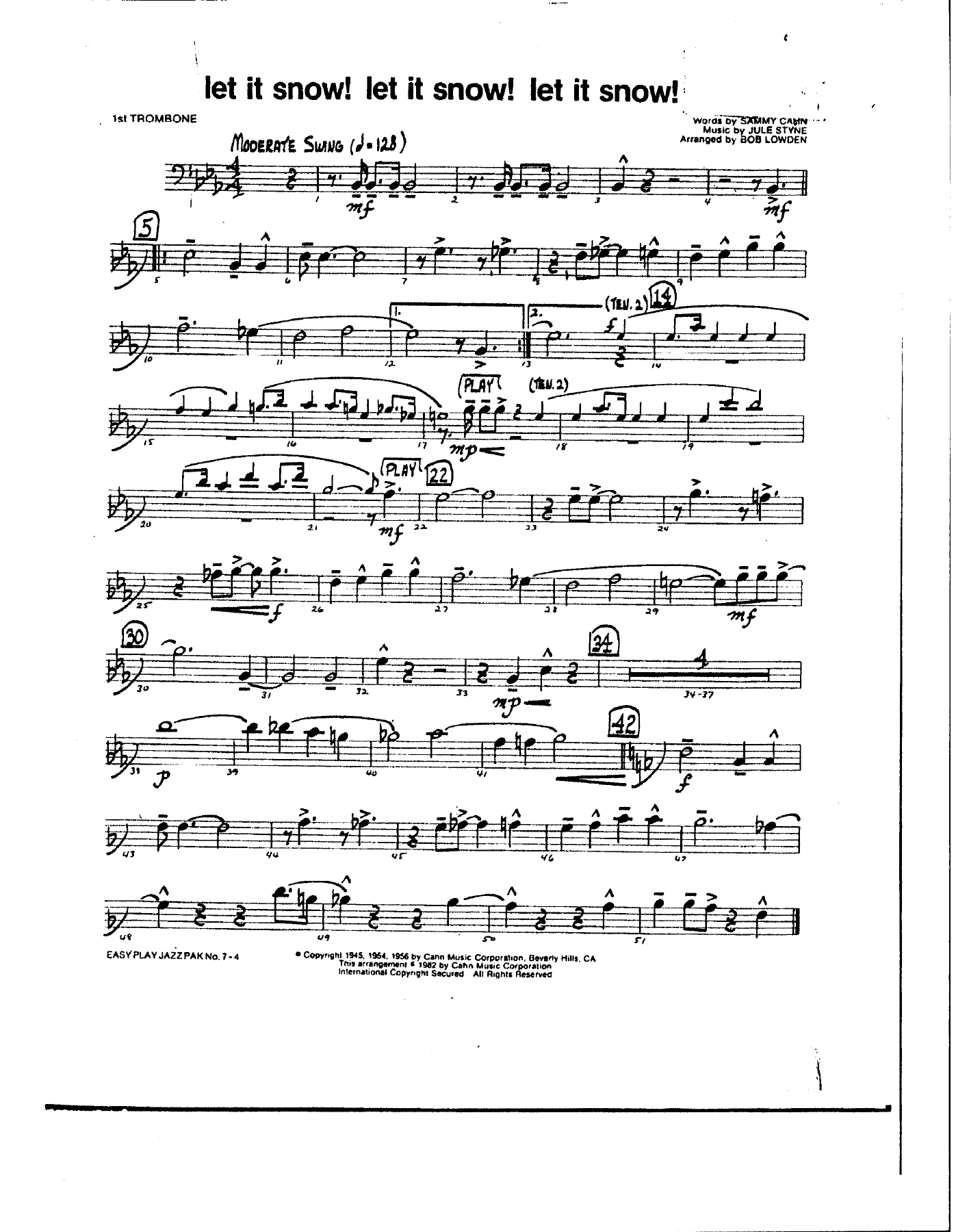 Bone — sheet music preview