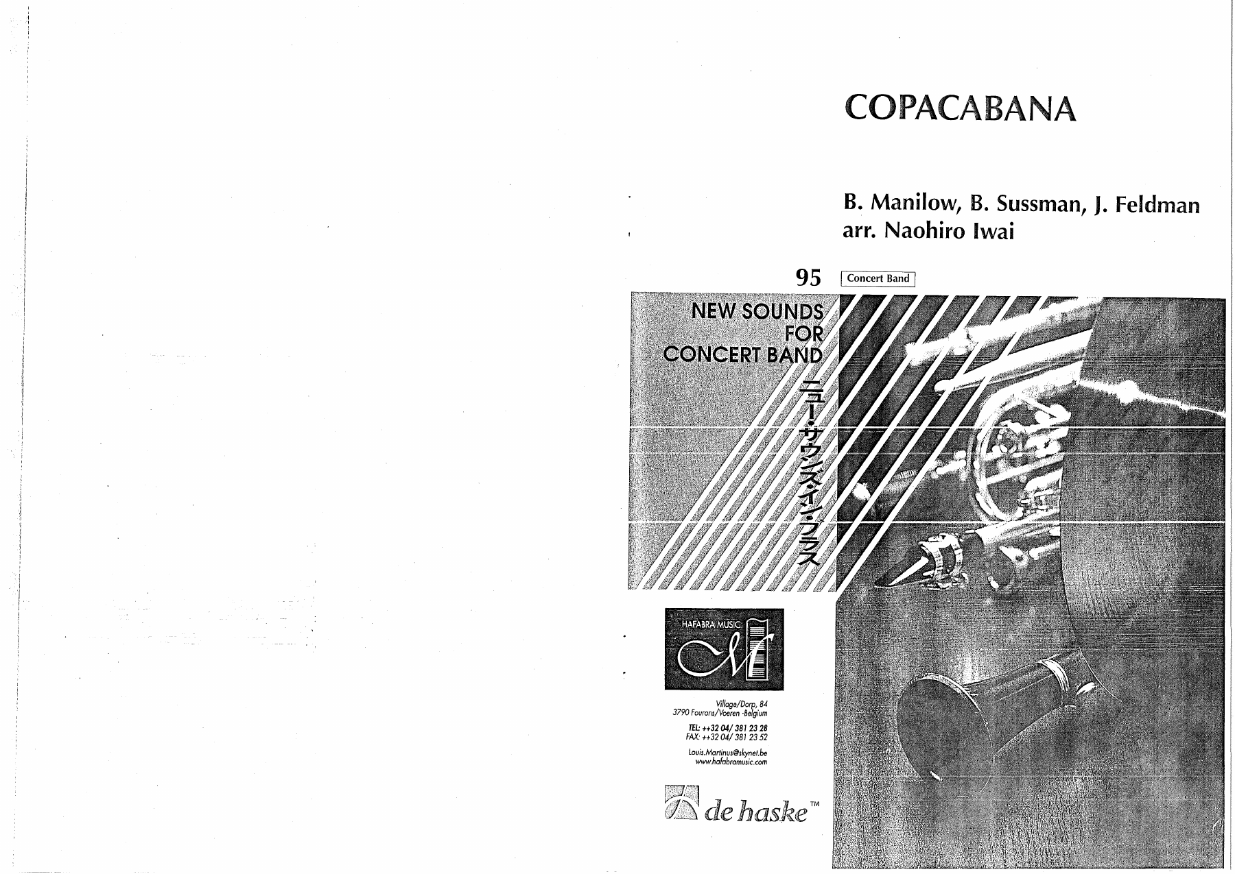 Copacabana (N,Iwai) — sheet music preview