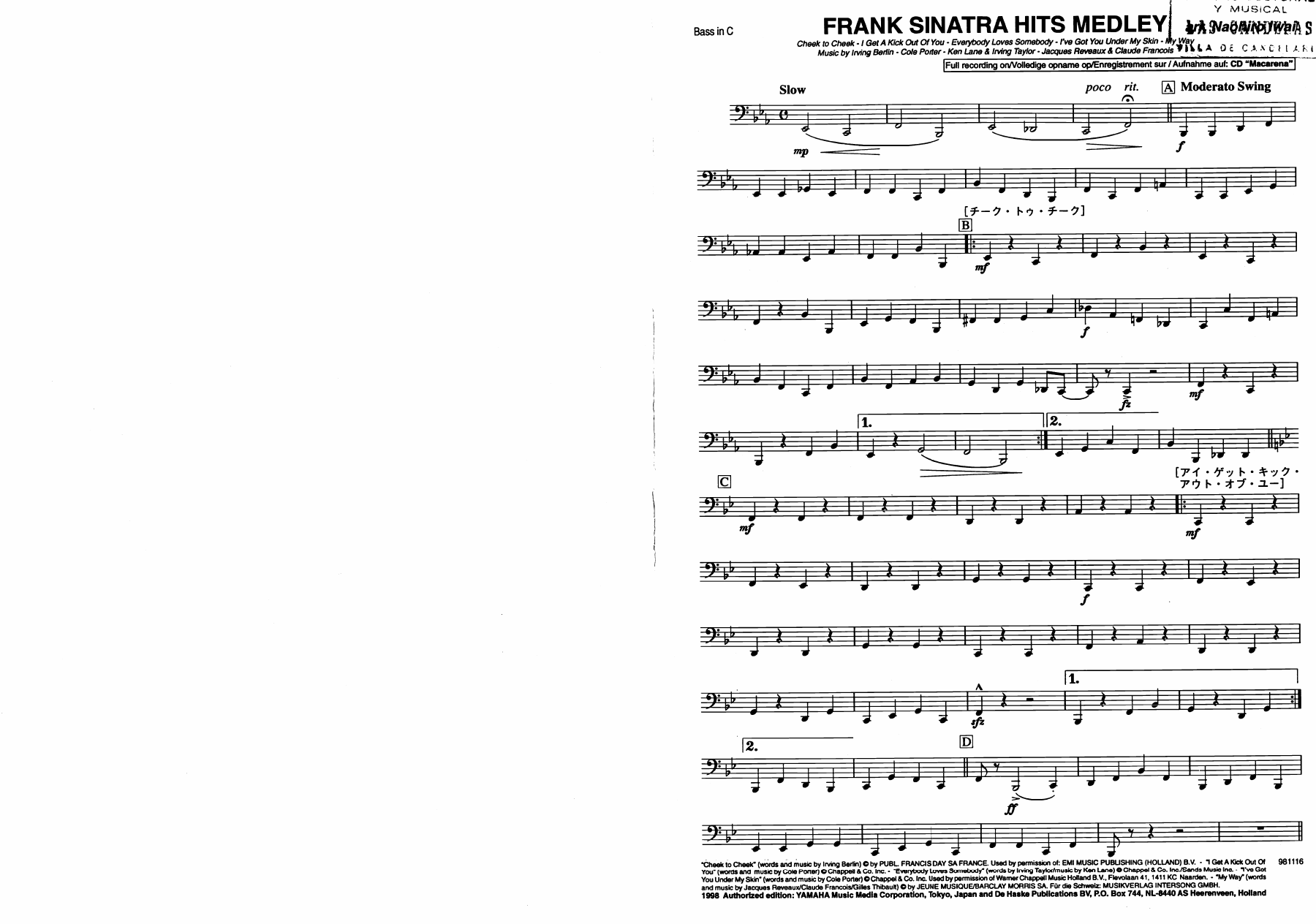 26 tuba — sheet music preview