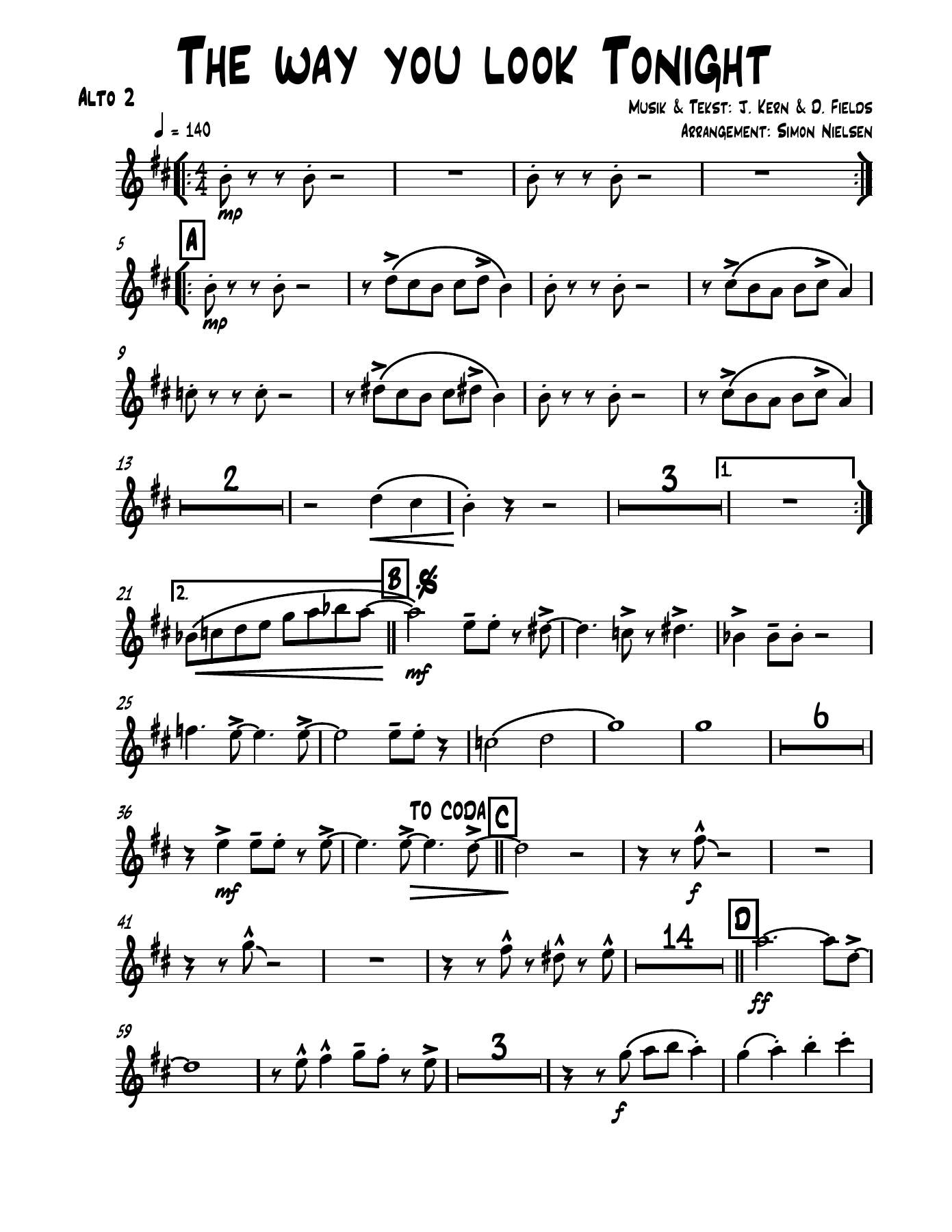 02 Alto — sheet music preview