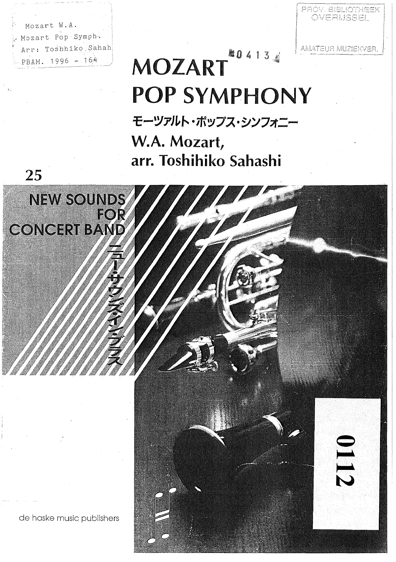 Mozart Pop Symphony — sheet music preview