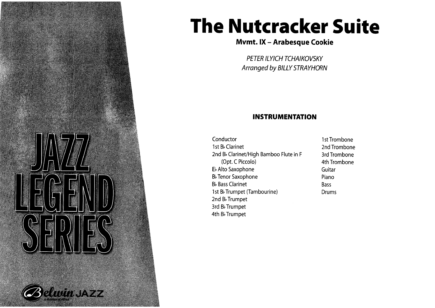 Arabesque Cookie score 23p — sheet music preview