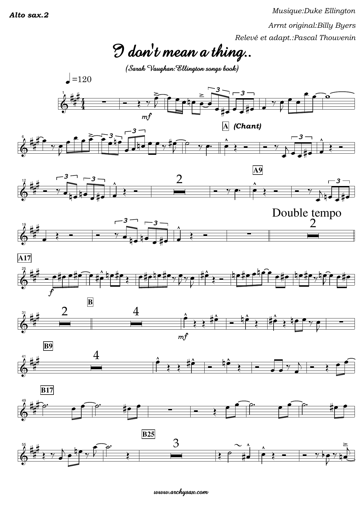 alto sax.2 — sheet music preview
