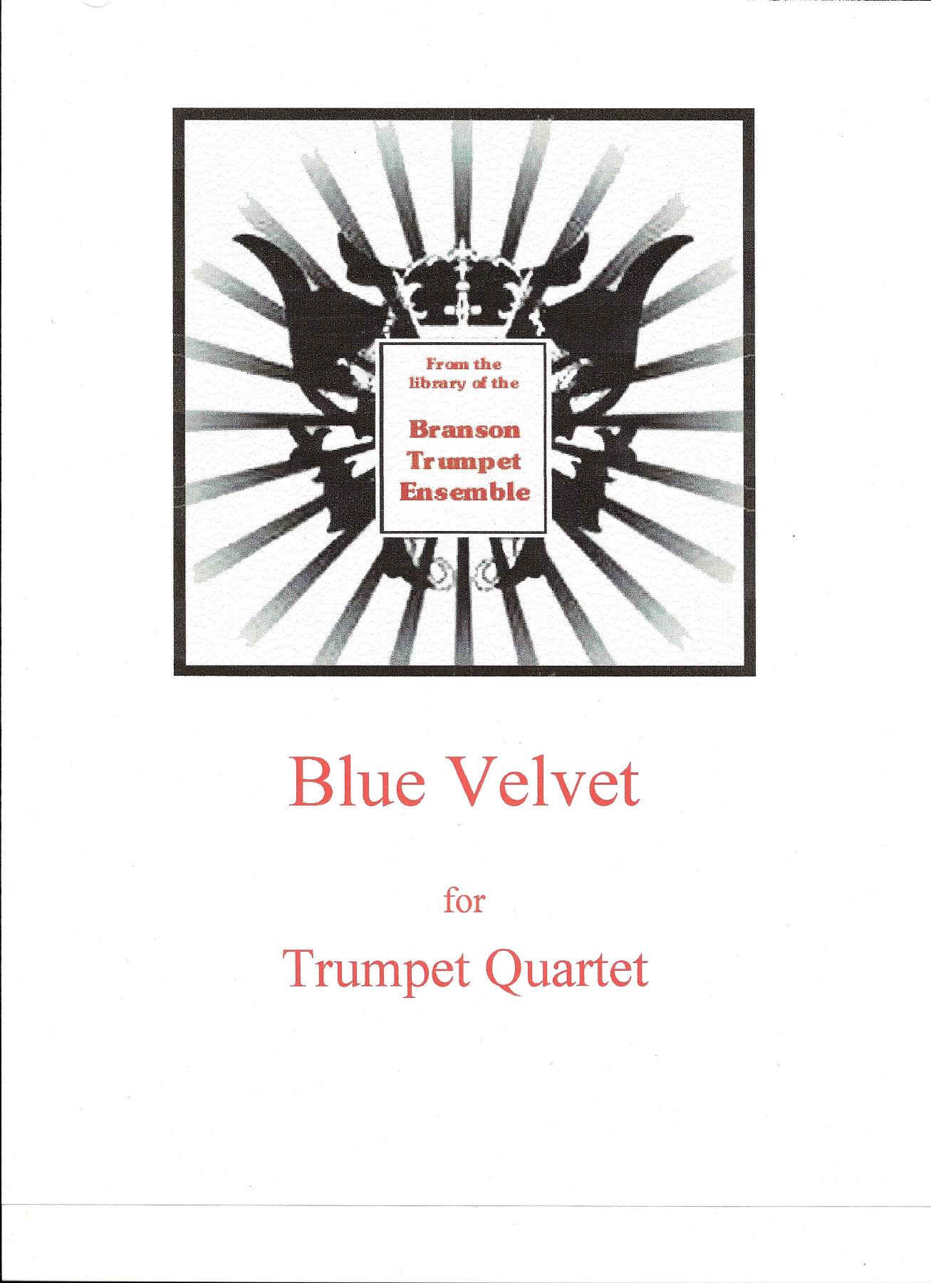 Blue-Velvet-Parts-and-score — sheet music preview
