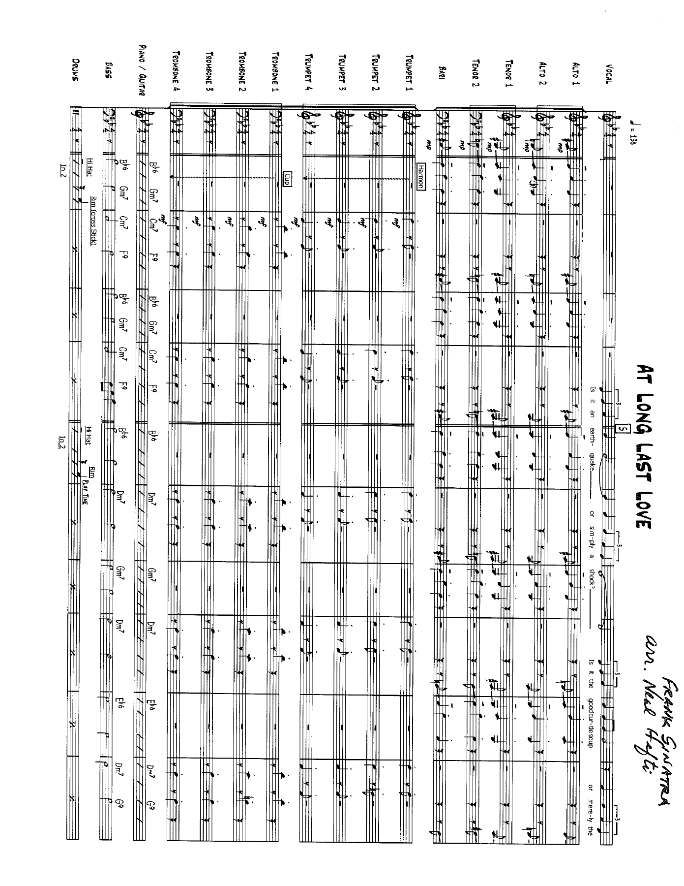 At Long Last Love — sheet music preview