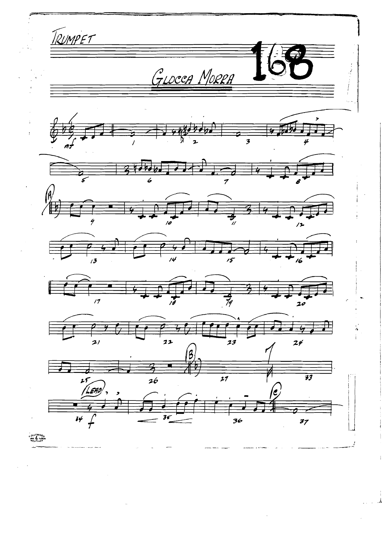 How Are Things In Glocca Morra — sheet music preview
