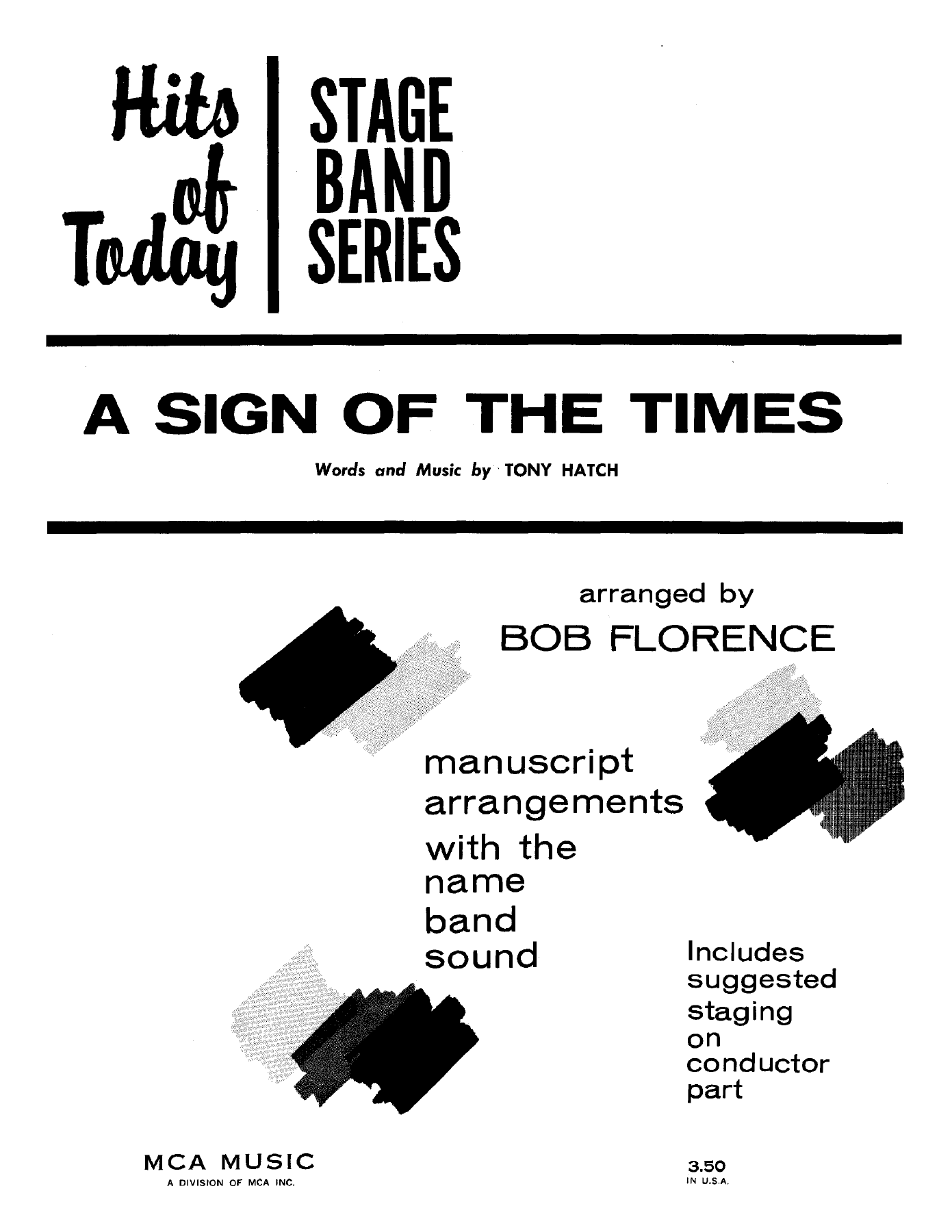A Sign Of The Times — sheet music preview