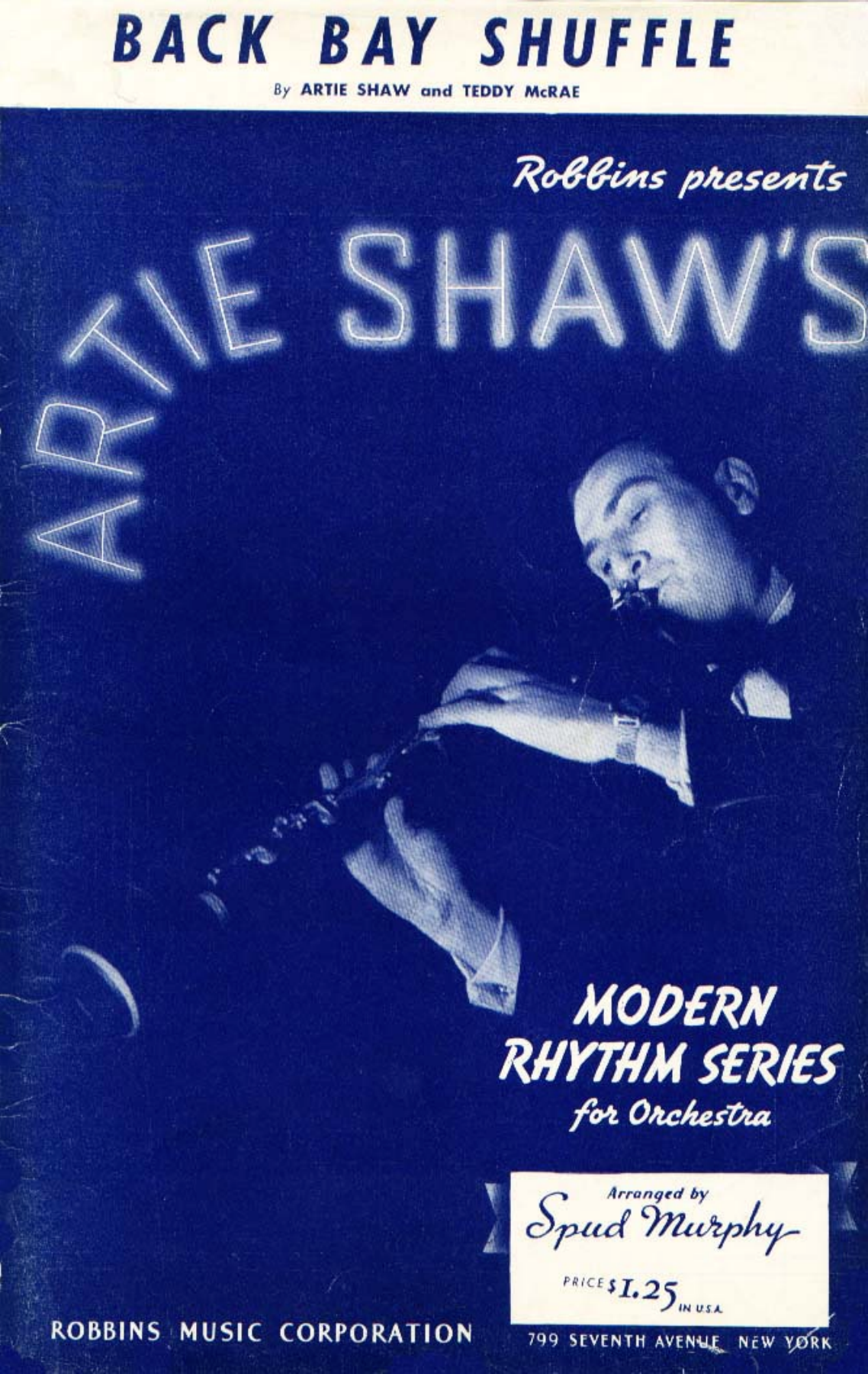 Back Bay Shuffle — sheet music preview