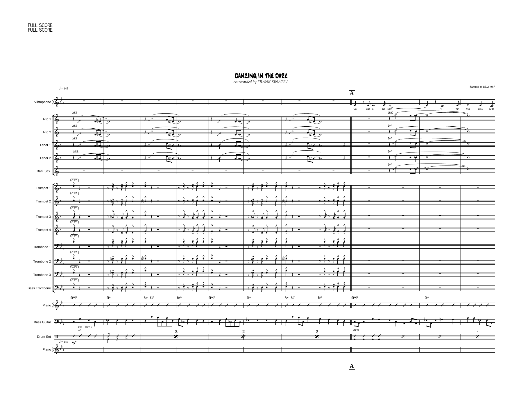 Dancing In The Dark (B.May — sheet music preview
