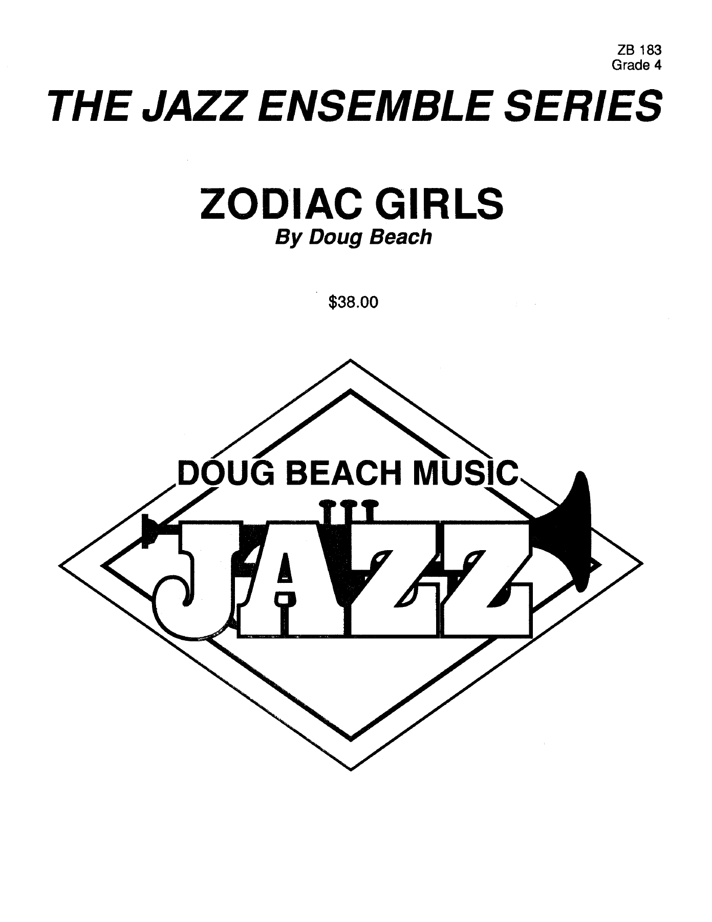 Zodiac Girls (D.Beach) Samba — sheet music preview