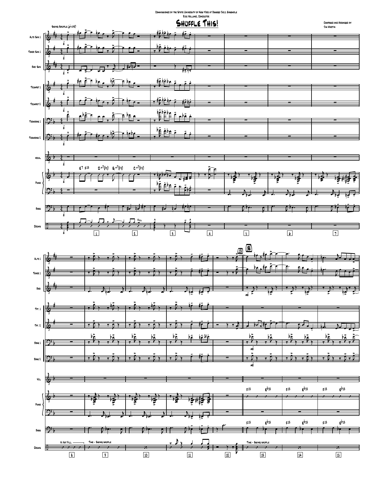 Shuffle This — sheet music preview
