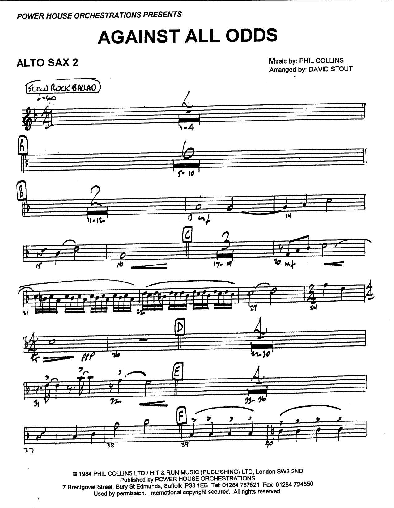 Alto 2 Pg — sheet music preview