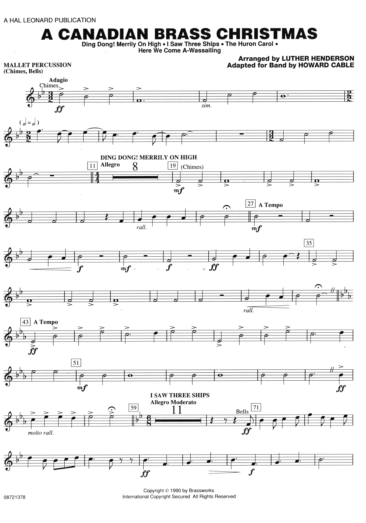 Canadian Brass Christmas-PMallet — sheet music preview