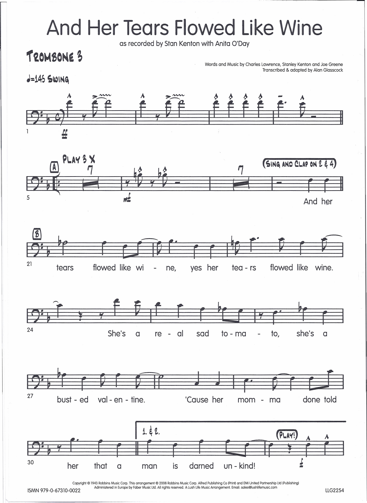 Trombone3 — sheet music preview