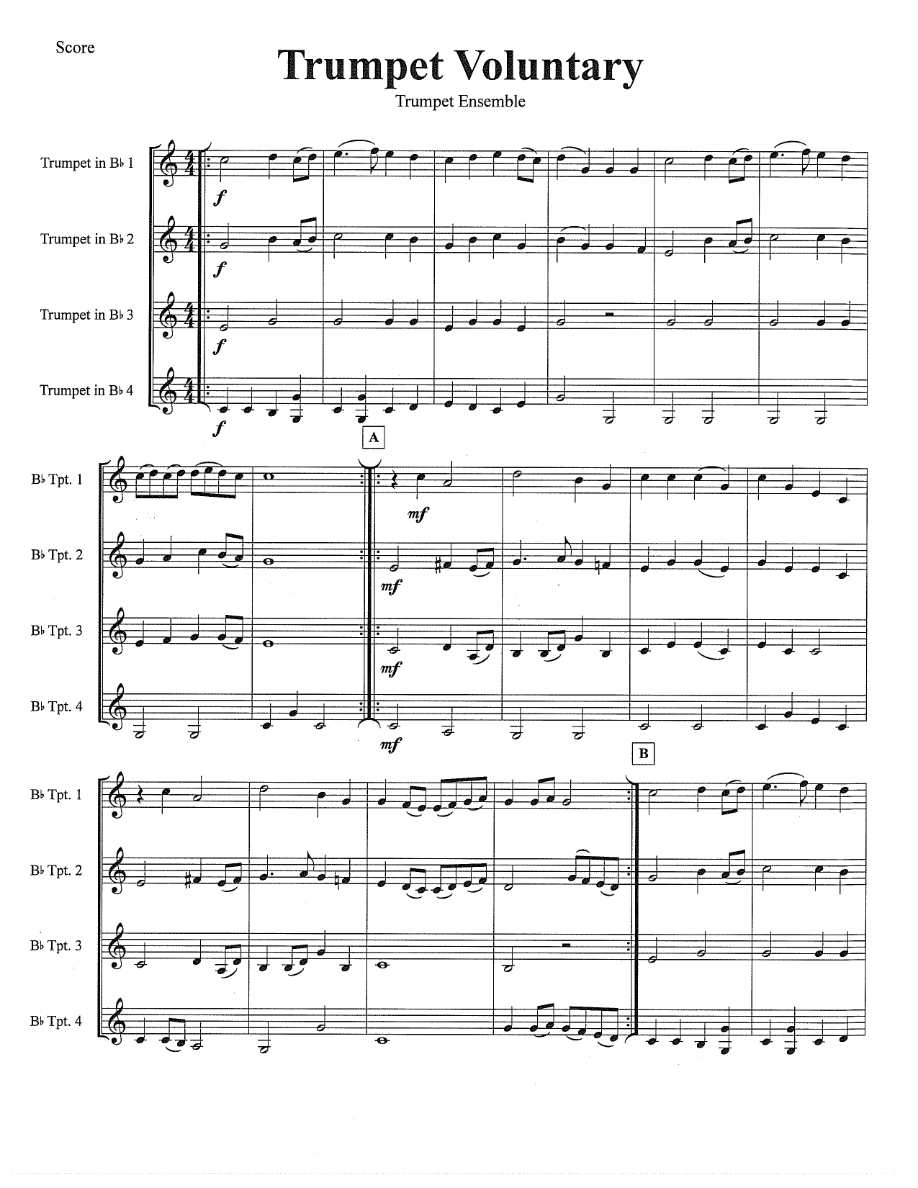 03.-Trumpet-Voluntary — sheet music preview