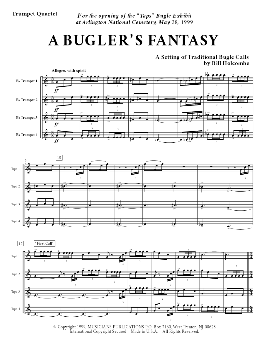 06.-Buglers-Fantasy — sheet music preview