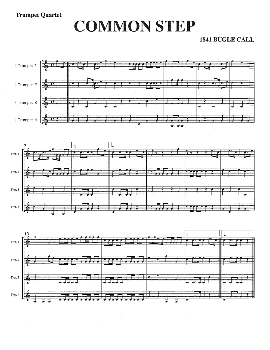 05.-Common-Step — sheet music preview
