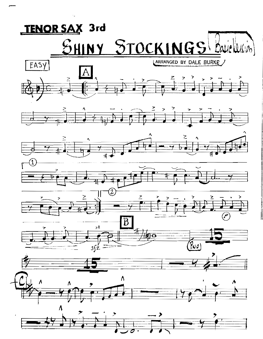 7piece tenorsax3 — sheet music preview