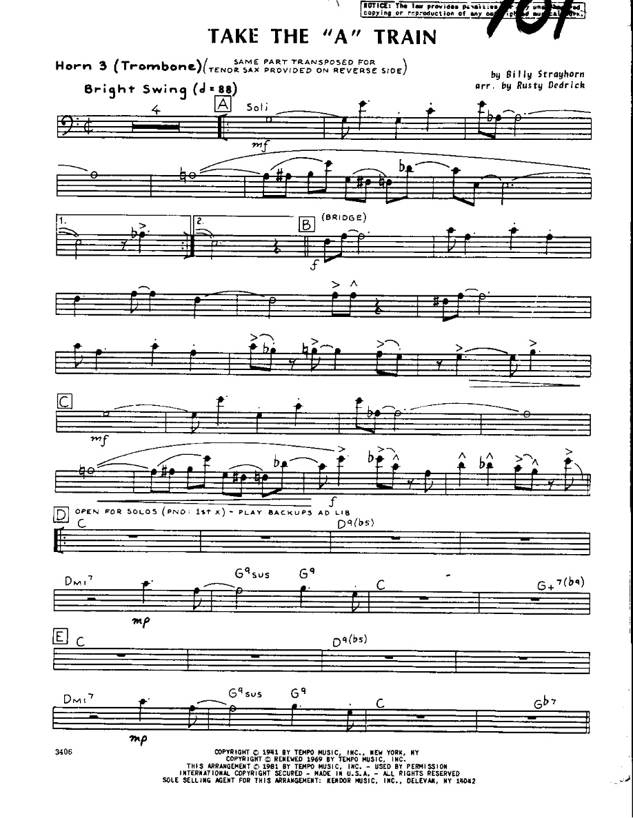 101ATRAI — sheet music preview