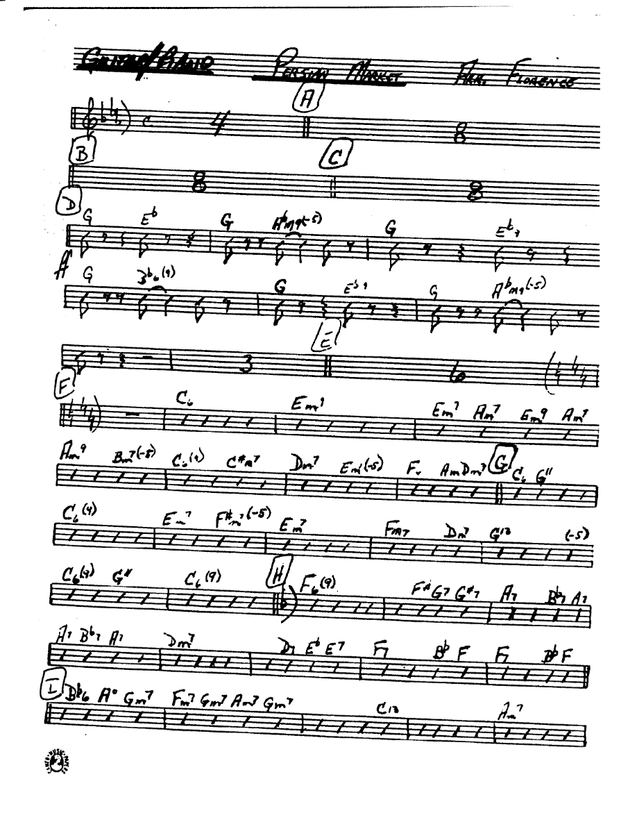 Persian Market — sheet music preview
